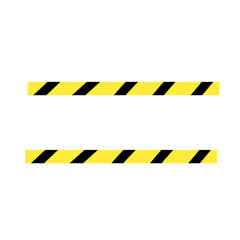 warning tape symbol sign