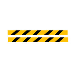 warning tape symbol sign