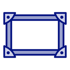 frame icon vector design template simple and modern
