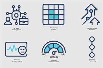 Employee Lifecycle 2.0 Icons ...