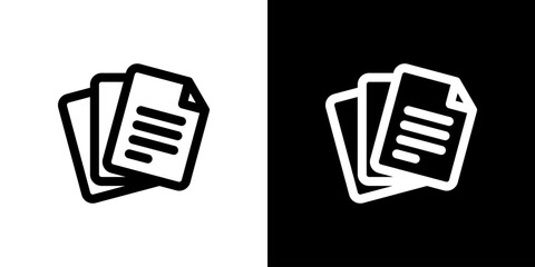 重なった書類のアイコン