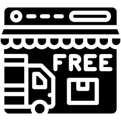 Free Shipping Icon