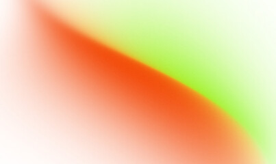 Diagonal gradient of warm orange to cool green abstract background