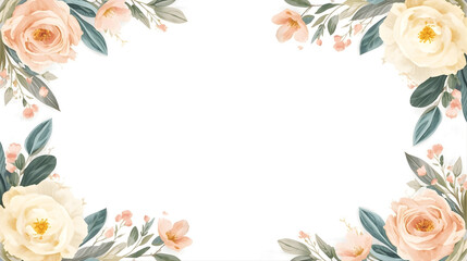 Floral Border Design