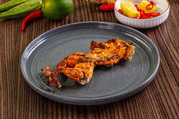 Gourmet cuisine - fried fresh frog