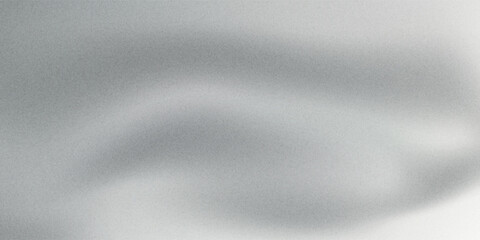 Naklejka premium Black dark gray silver white wave abstract background for design. Light wave, wavy line. Ombre gradient. Noise rough grungy grain brushed metal metallic effect.eps10