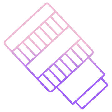 Outline Color Camera lens icon