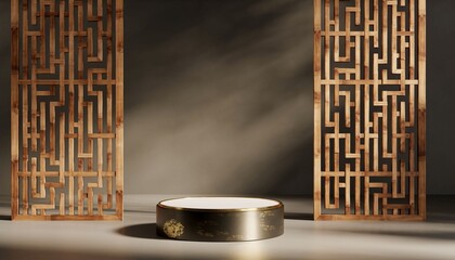 Chinese style product display stand