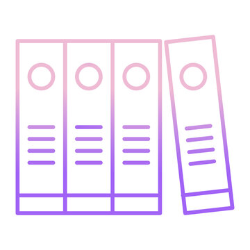 Outline Color Find document icon