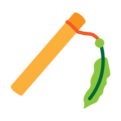 Feather Toy Vector Flat Icon Design