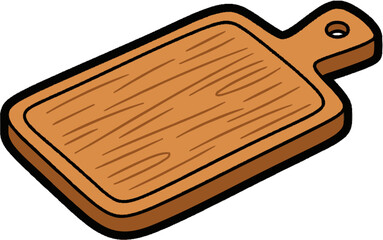Wooden Cutting Board for Kitchen Use.