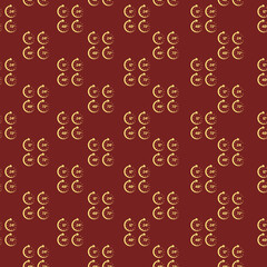 12, 24, 48 and 72 hours clock arrow seamless pattern isolated on color background