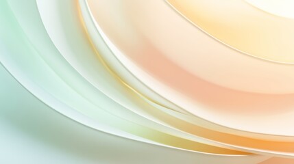 Obraz premium Layers of colored patterns interact to create a soft and smooth visual effect