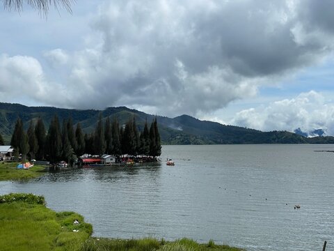 landscape in west sumatera