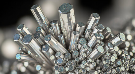 Metal Crystals Cluster