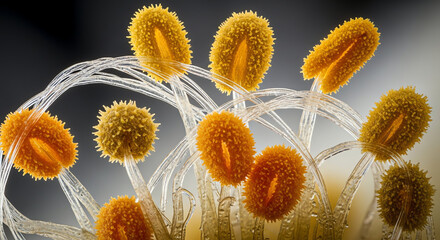 Subject Orange Fuzzy Domes