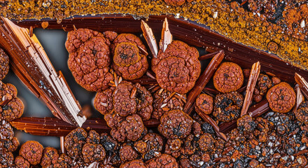 Chocolate Shards with Raspberries