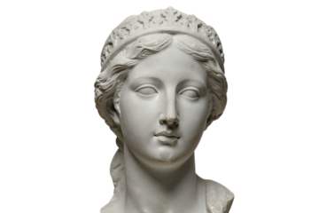 Classical Marble Sculpture of a Female Bust