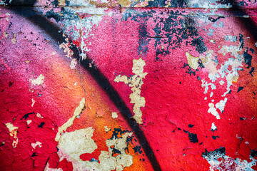 graffiti on the wall, old texture paint ,grunge background