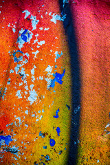 graffiti on the wall, old texture paint ,grunge background