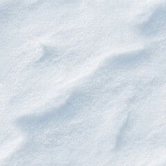 Obraz premium Clean fresh snow texture with soft winter surface and natural light, ideal for holiday designs, seasonal backgrounds, Christmas themes, New Year projects, nature concepts and minimalistic frosty compo