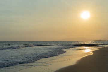 Long Hai sunset beach