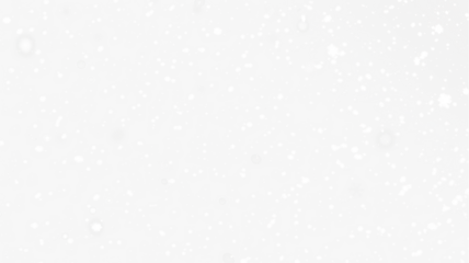Realistic falling snow PNG overlay isolated on transparent background, seamless winter snowfall pattern for Christmas designs 22.
