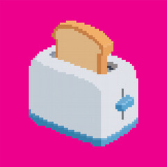 toaster pixel art
