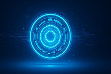 Abstract futuristic technology background design