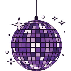 Disco Ball Vector Illustration