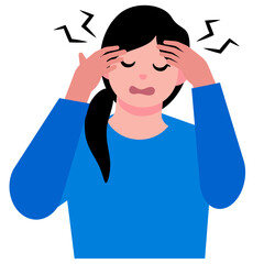 Woman Headache