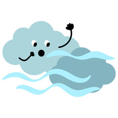 Wind Cloud Cute