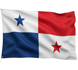 Panamanian flag flying