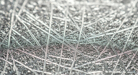 Metal Lattice Threads