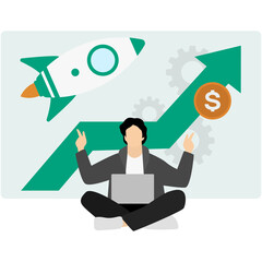 Business Startup Illustration