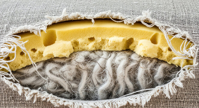 Sofa Cushion Exposed Foam Inner