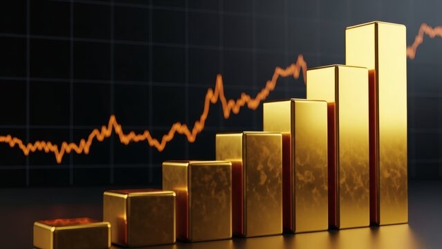 Gold Bar Investment Trends in Financial Sector Insights - Powered by Adobe