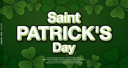Saint Patrick's Day Text Effect Style