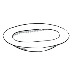 Bakery ingredients, cooking supplies and ready-made desserts outline ink engraving style vector illustrations set. Perfect for packaging, menu and cards.