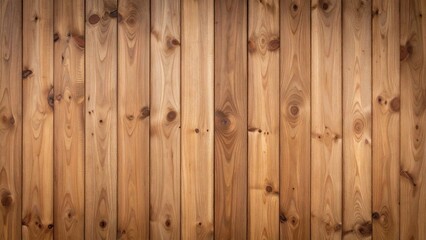 Fototapeta premium シンプルな茶色の木目の背景素材 16:9サイズ