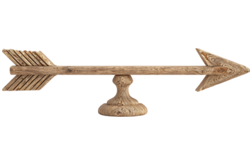 arrow symmetry illustration isolated on transparent background
