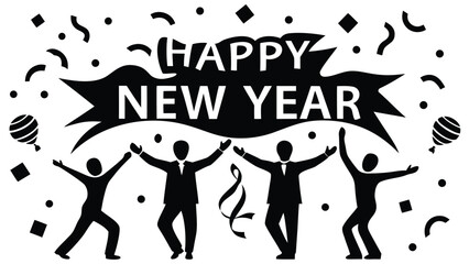 vector illustration of a dancing couple vector illustration people cartoon poster party card design