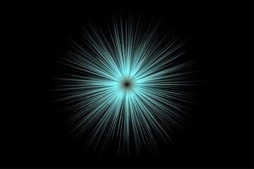 Fototapeta premium Transparent radiance flare glow bright blue star burst shine illumination light sparkle overlay vector effect