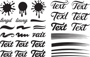 set of hand drawn sketch doodle arrows