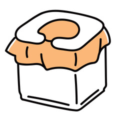 簡易トイレ_単色