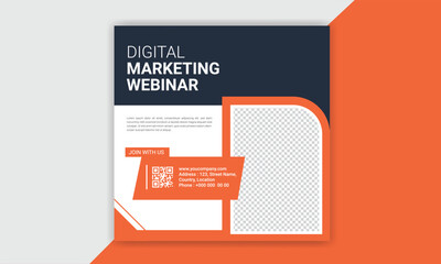 Social media post template. Digital Marketing banner collection. Home sale banner design. Promotional leaflet banner.