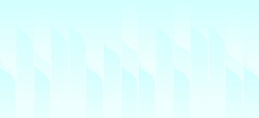 Light blue abstract background like glass reflection. Symmetrical shapes for a clean, modern background. Ideal for web headers, presentations, or holiday concepts.