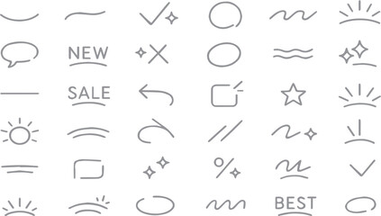 Hand-Drawn Frames, Arrows, and Dividers