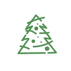 Christmas Tree Vector