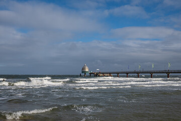 Seebr&uuml;cke in Zingst.